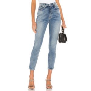 GRLFRND Super High Rise Karolina Skinny Jeans All Into Nothing Lt Blue Sz 26